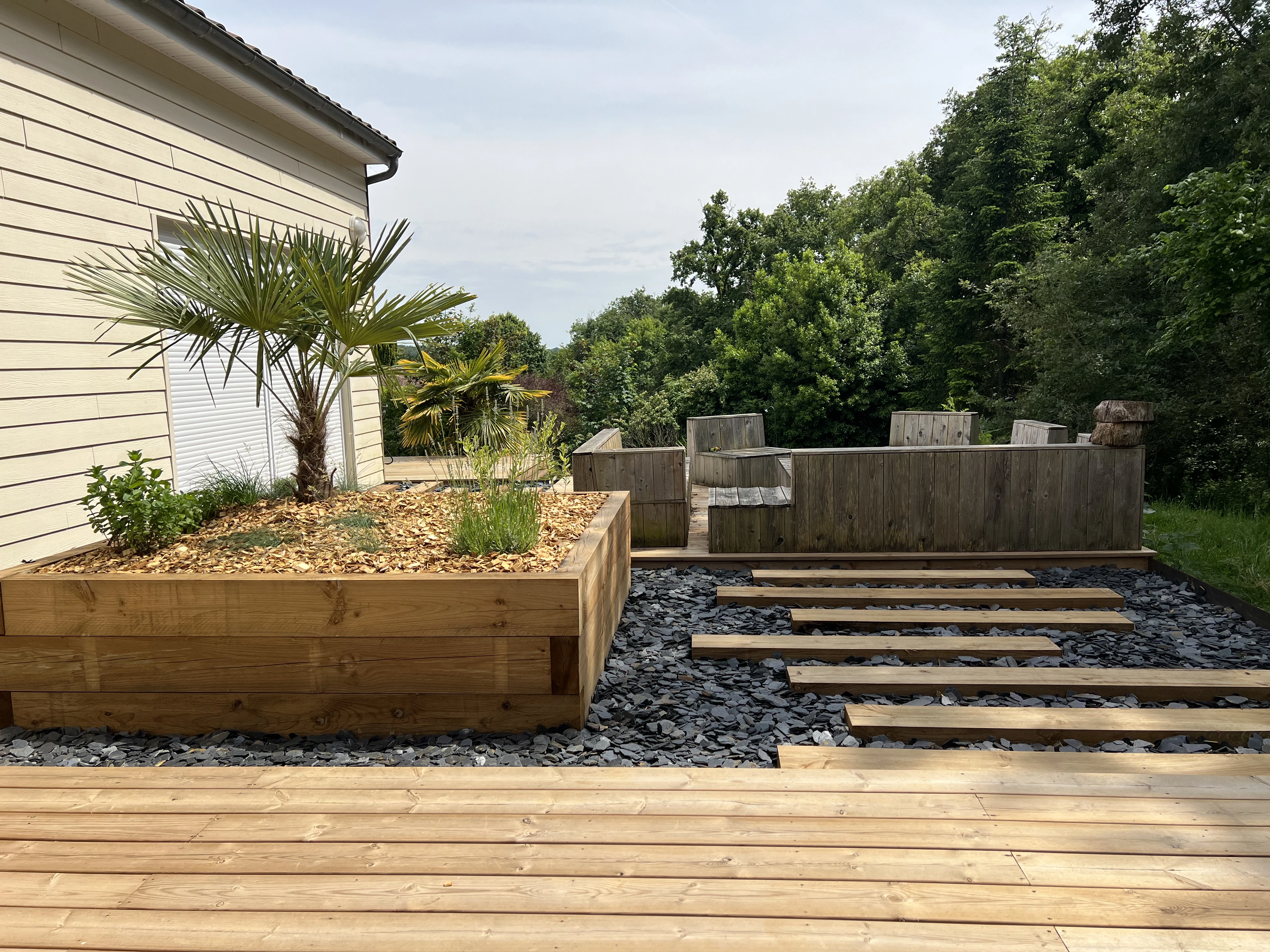 Projet extérieur paysager - Vouneuil sous Biard (86)